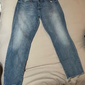 Judy Blue Jeans boyfriend fit 18w crop